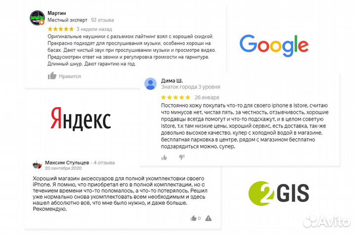 Гарнитура для Apple iPhone/iPod/iPad