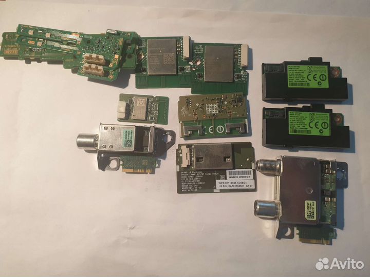 Wi fi,t-con,кнопки, колонки,шлейфы для телевизоров