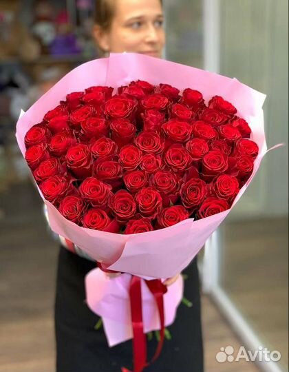 51 роза 50 см