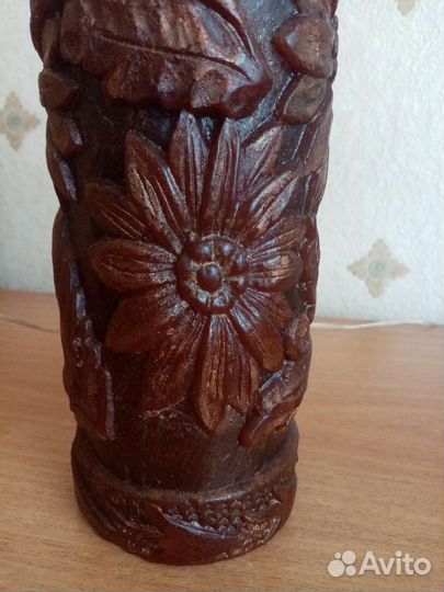 Свеча декоративная большая восковая Гдр