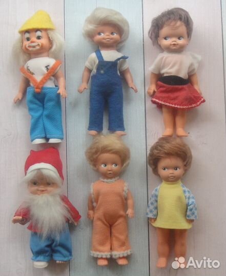 Куклы ГДР, Прибалтика, СССР винтаж 70-80е