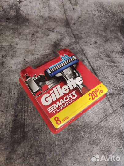 Кассеты Gillette Mach 3