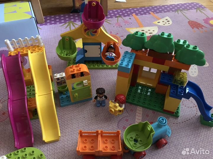 Lego duplo несколько наборов дом семьи аттракционы