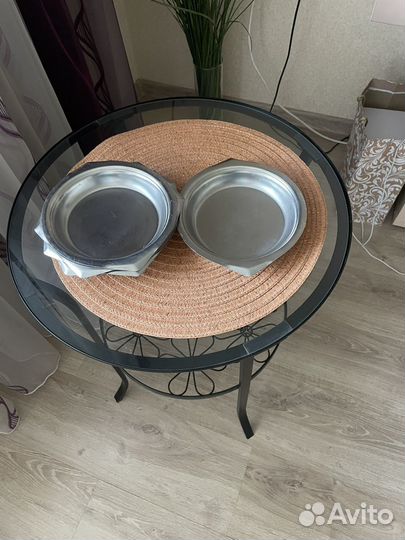 Тарелки из нержавейки новые СССР