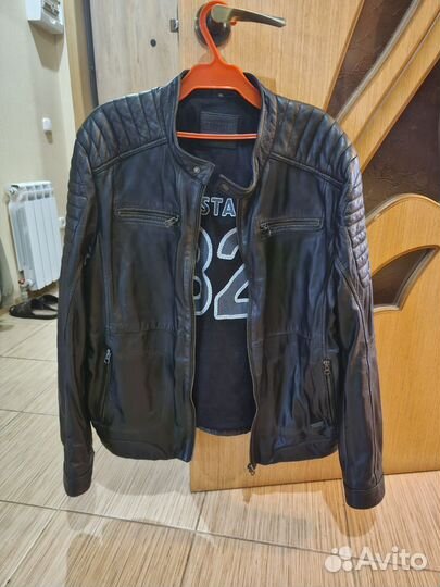 Кожаная куртка мужская Mustang xxl
