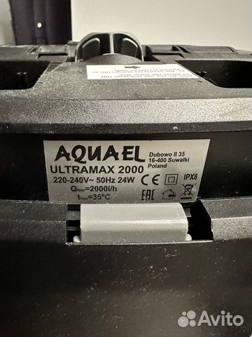 Внешний фильтр aquael ultramax 2000 объявление продам