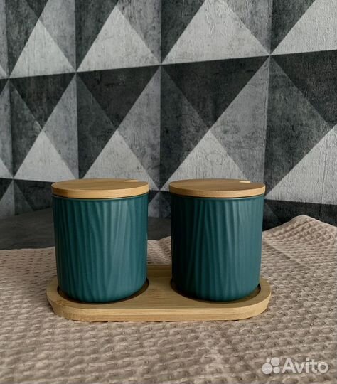 Набор баночек для сыпучих