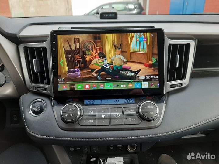 Android 10 дюймов Toyota RAV4 2013-2018 есть Teyes