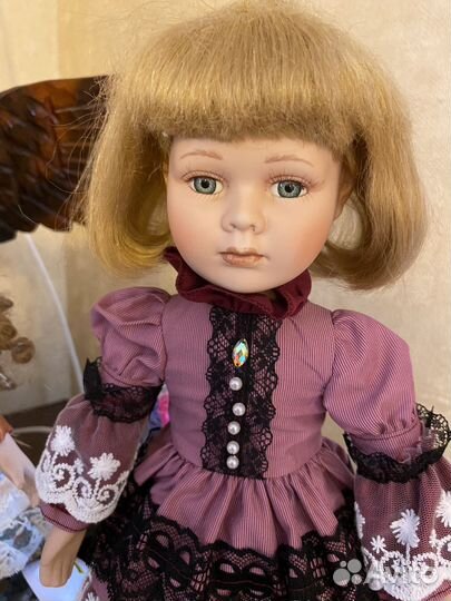 Кукла фарфоровая коллекционная германия