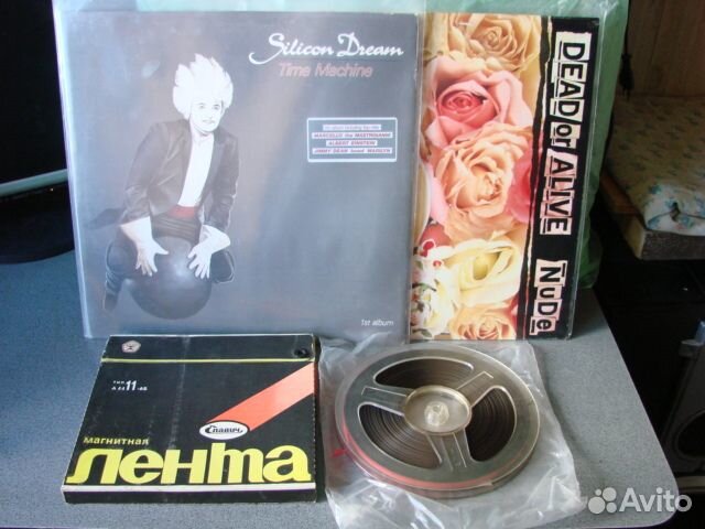 Пластинки Silicon Dream+Dead Or Alive на бобине