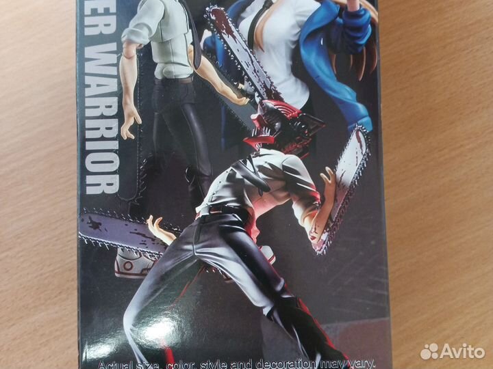 Аниме фигурка человек бензопила