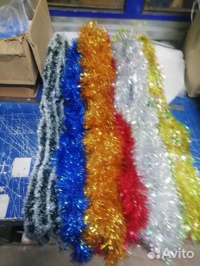 Мишура новогодняя