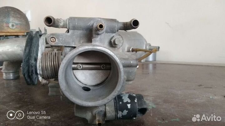 Впускной коллектор с дросселем ваз 2110