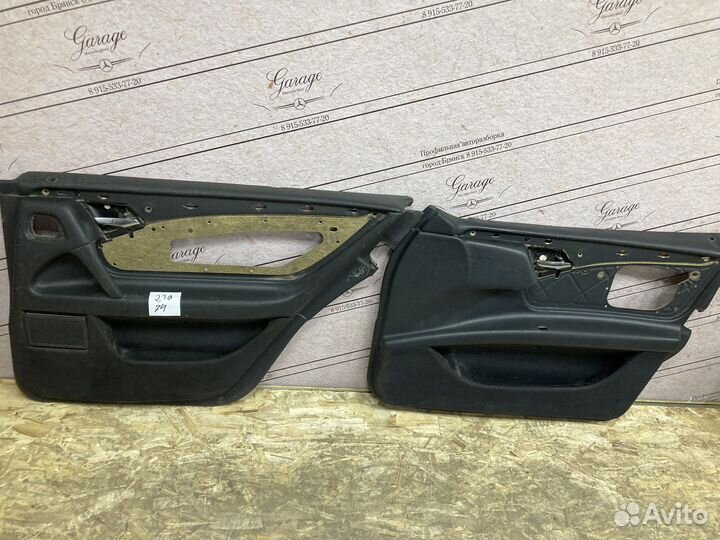 Дверные карты Mercedes w210