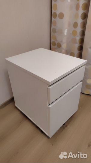 Тумба икеа офисная выкатная