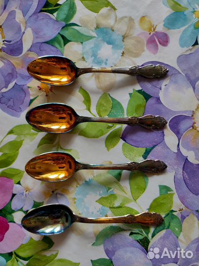 Чайные ложки мельхиор
