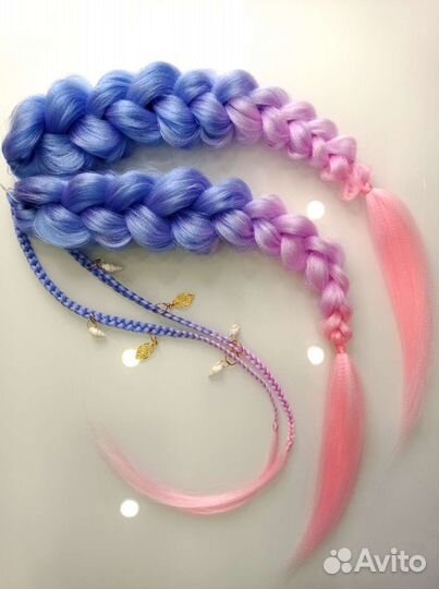 Съёмные косы Косы на заколках