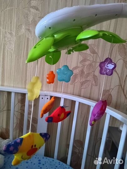 Мобиль на кроватку с проектором