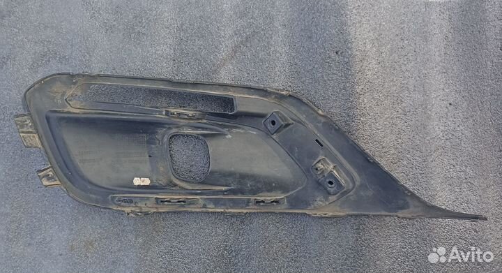 Peugeot 408 рестайлинг накладка птф левая