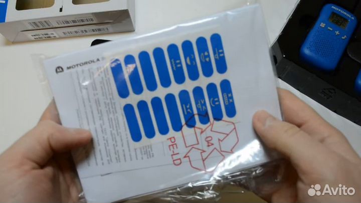 Рация Motorola Talkabout T42 Blue Новая