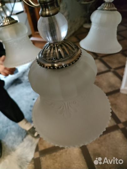 Люстра потолочная бу