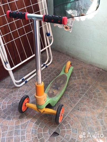 Самокат детский трехколесный
