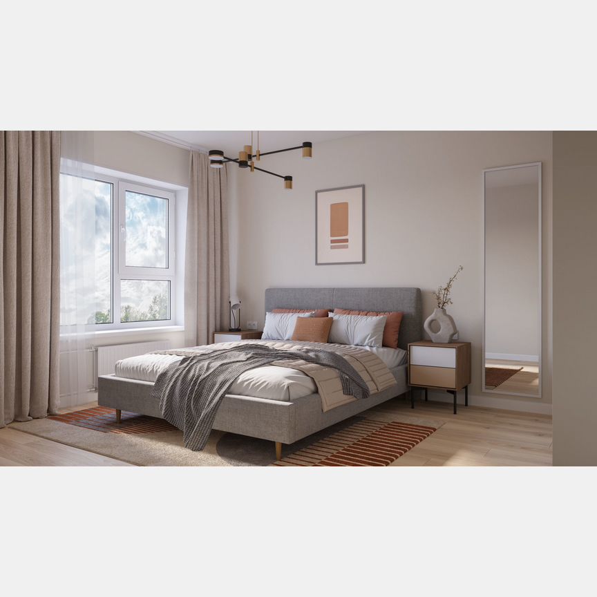 1-к. квартира, 36 м², 9/9 эт.