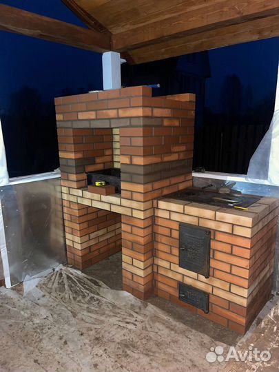 Печник: Кладка печей каминов барбекю Печные работы
