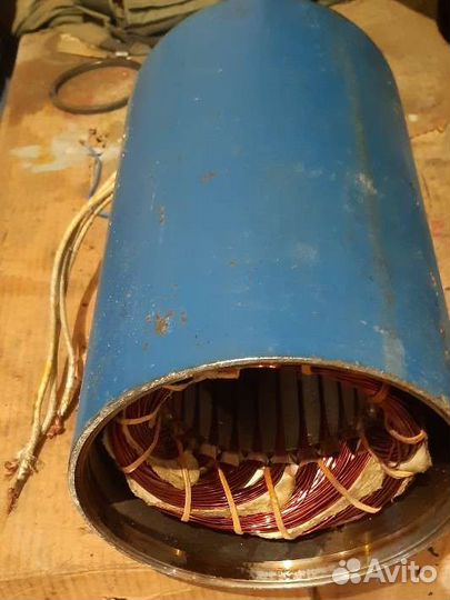 Электро мотор от фикального насоса гном 50-50