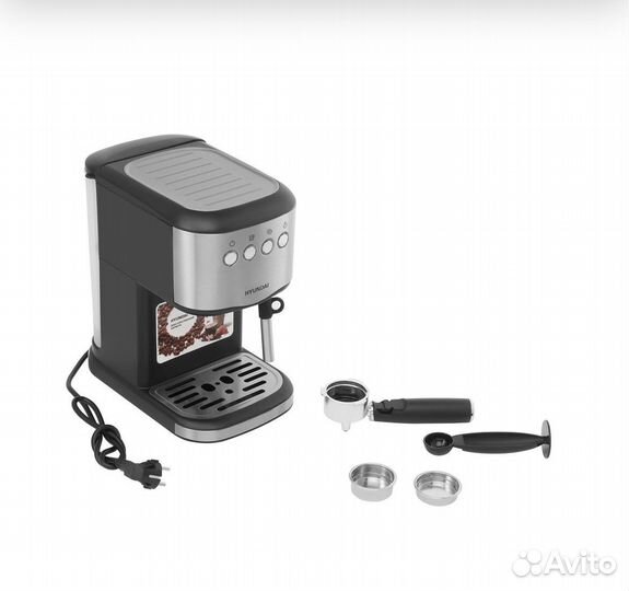 Кофеварка рожковая Hyundai HEM-3301