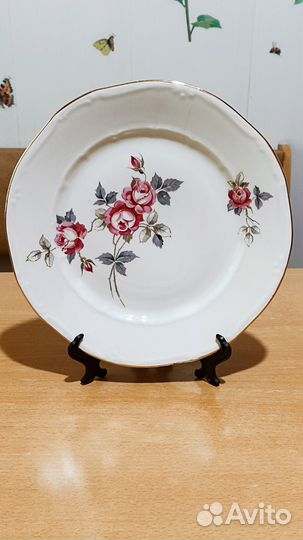 Тарелки - 11 штук. Фарфор. Позолота. Германия