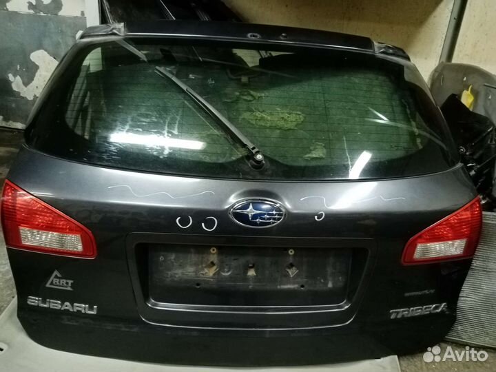 Крышка багажника Субару Трибека рестайл 2008г. в