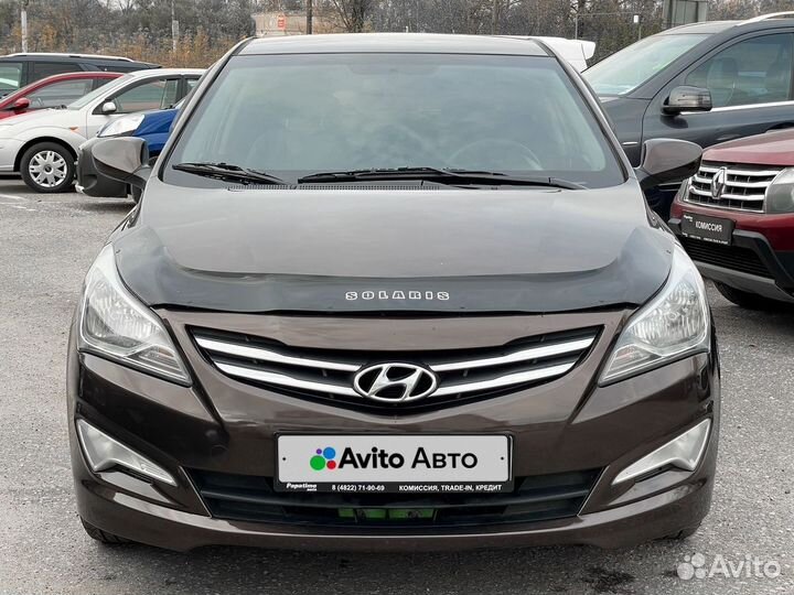 Hyundai Solaris 1.6 AT, 2015, 128 587 км