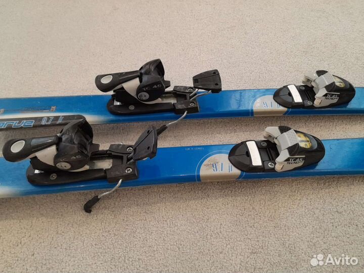 Горные лыжи детские 120 комплект