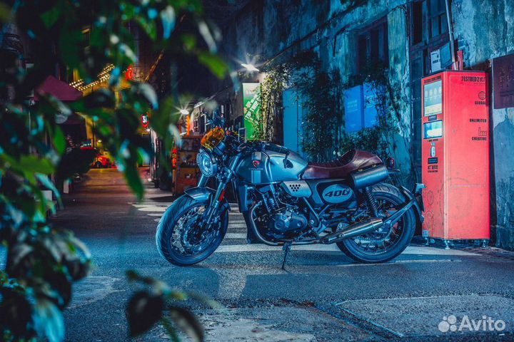 Дорожный мотоцикл Zonsen RE3 grey новый