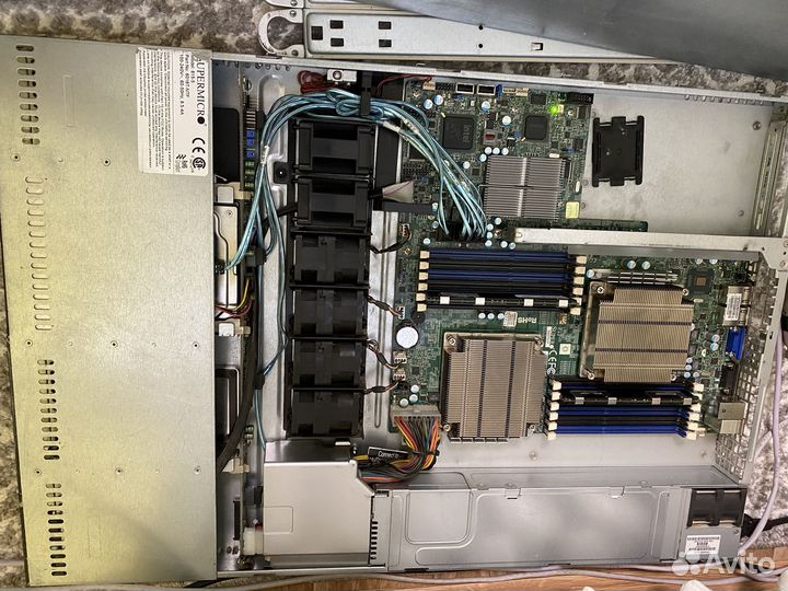 Сервер supermicro 6016t