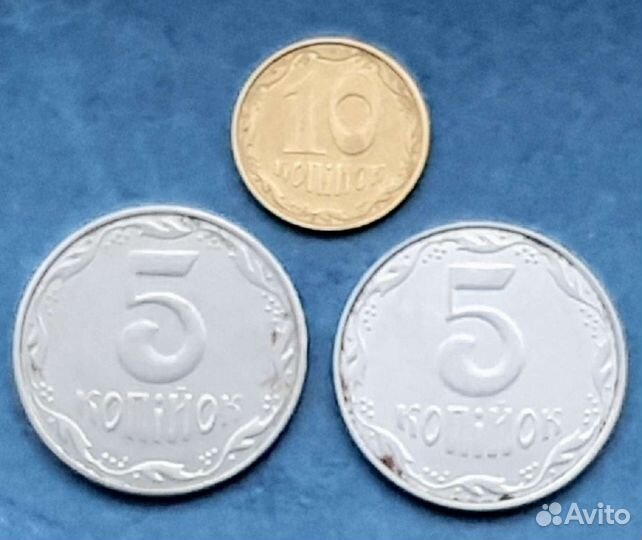 Иностранные монеты Украина, Азербайджан