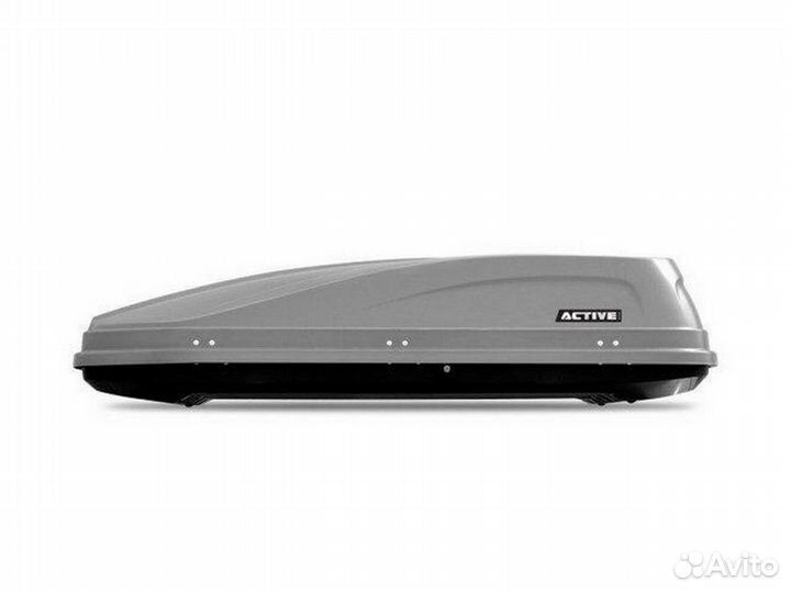 Автобокс Pt Group Active M 450 Duo Серый матовый