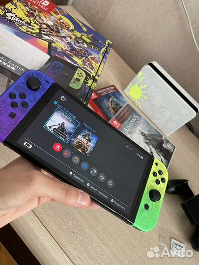 Игровая приставка nintendo switch oled