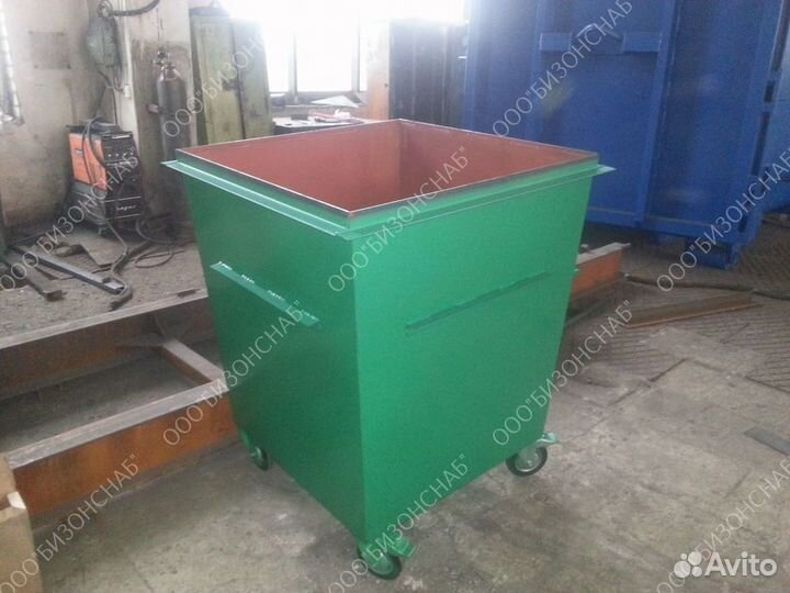 Мусорный контейнер уличный 0,75 м3 Арт 1173