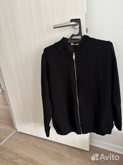 Худи черное мужское