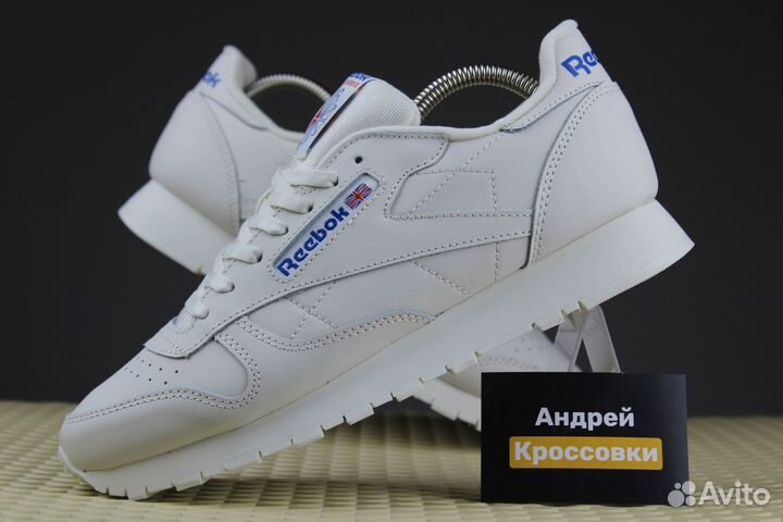 Мужские кроссовки reebok classic leather