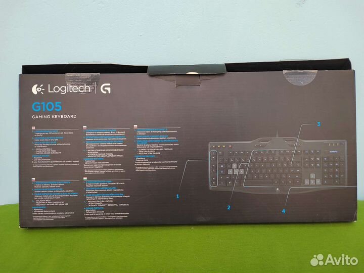 Игровая клавиатура logitech G105