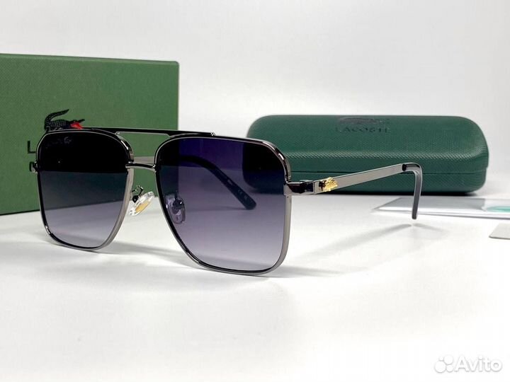 Очки Lacoste aviator фиолетовые