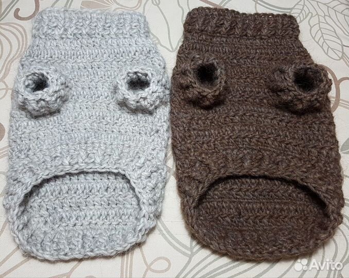 Вязаная одежда для собак