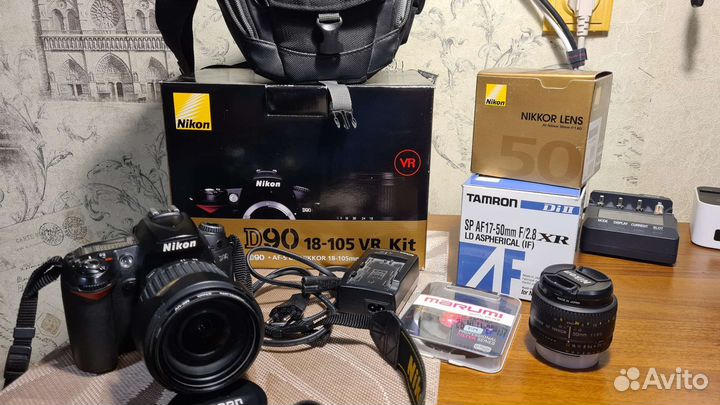 Nikon D90+tamron 17-50 F/2.8 +Nikkor 50 F/1.8