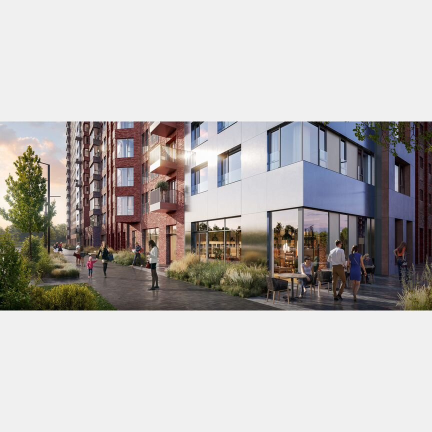 1-к. квартира, 42,5 м², 33/37 эт.