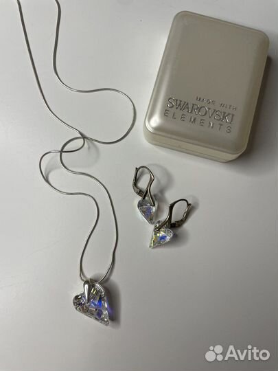 Серьги swarovski