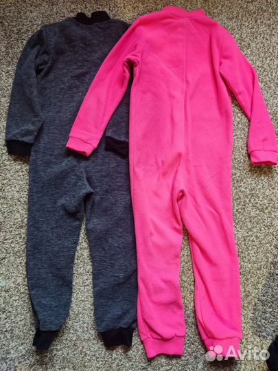 Флисовый комбинезон