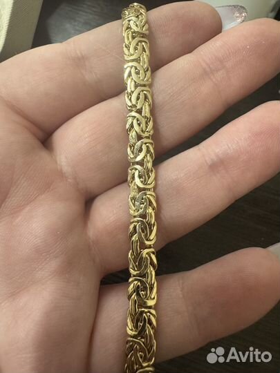 Золотой женский браслет 585 бу